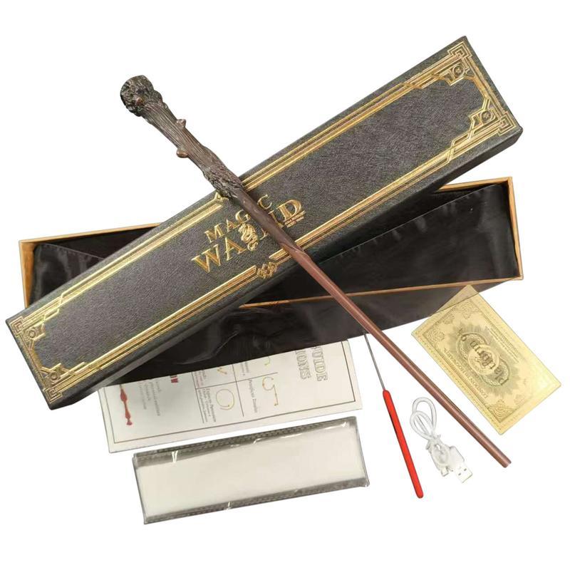 Magic Wand with Flame Effect – Floating Cosplay Toy & Christmas Gift