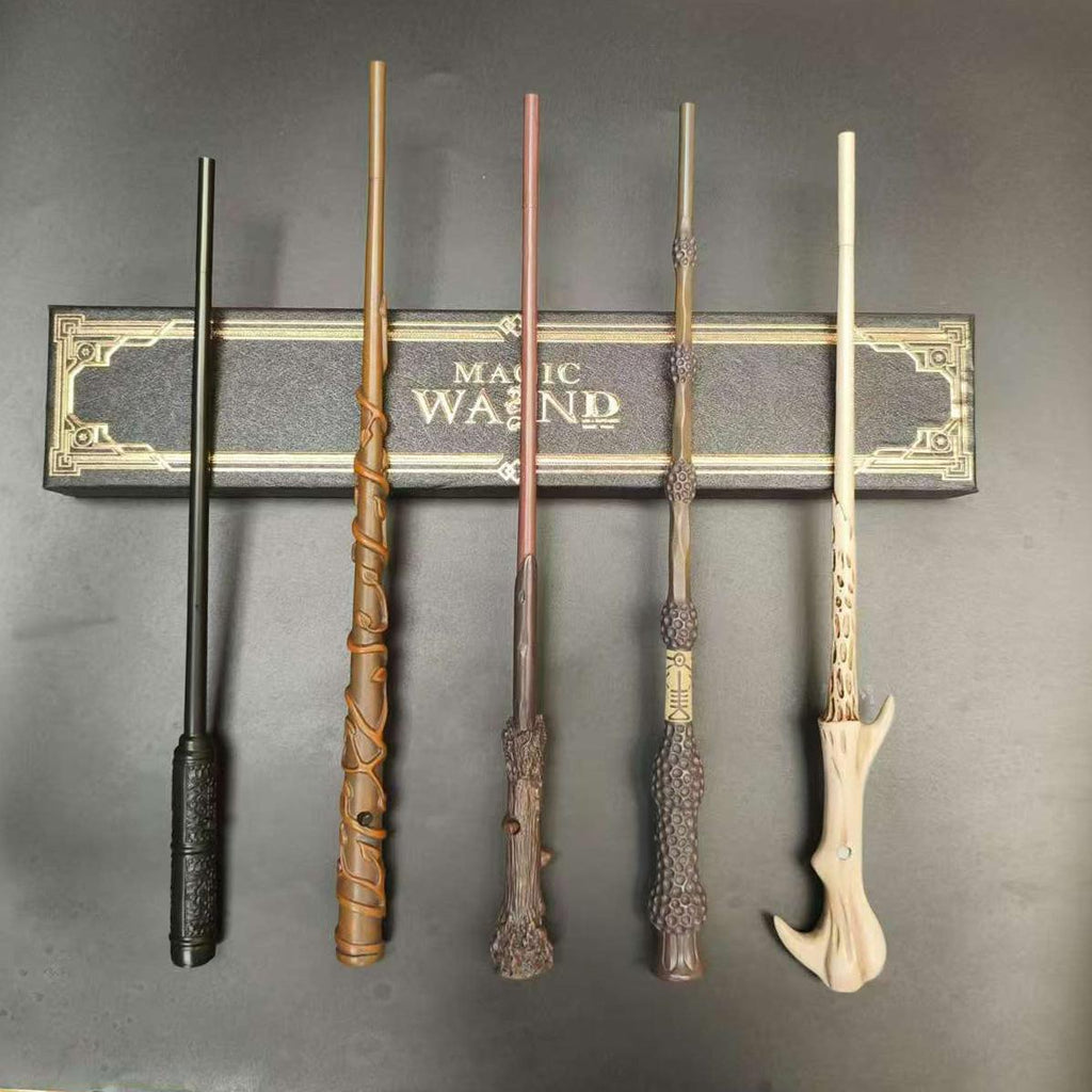 Magic Wand with Flame Effect – Floating Cosplay Toy & Christmas Gift