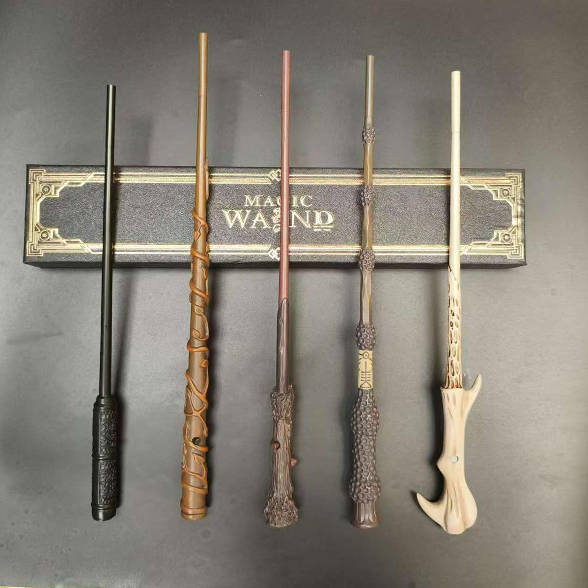 Magic Wand with Flame Effect – Floating Cosplay Toy & Christmas Gift