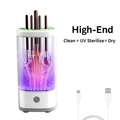 Rechargeable Electric Makeup Brush Cleaner – Type-C Fast Wash, Deep Cleaning, Multi-Compatible